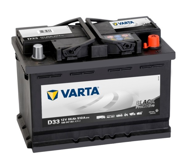 VARTA Promotive Black 566 047 051 D33