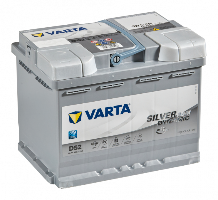 VARTA Silver Dynamic AGM 560 901 068 D52/A8