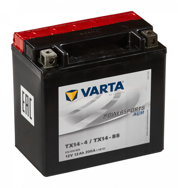 VARTA Powersports AGM 512 014 020