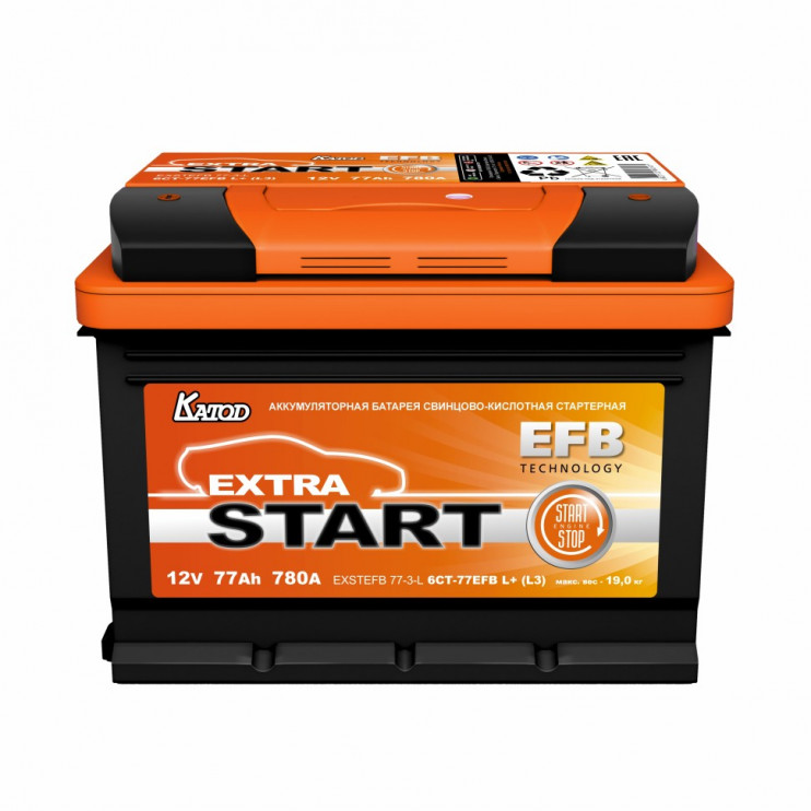 Extra Start EFB 6СТ-77VL-З-L
